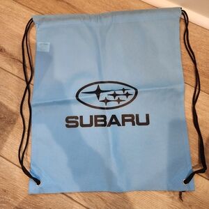 Subaru drawstring bag